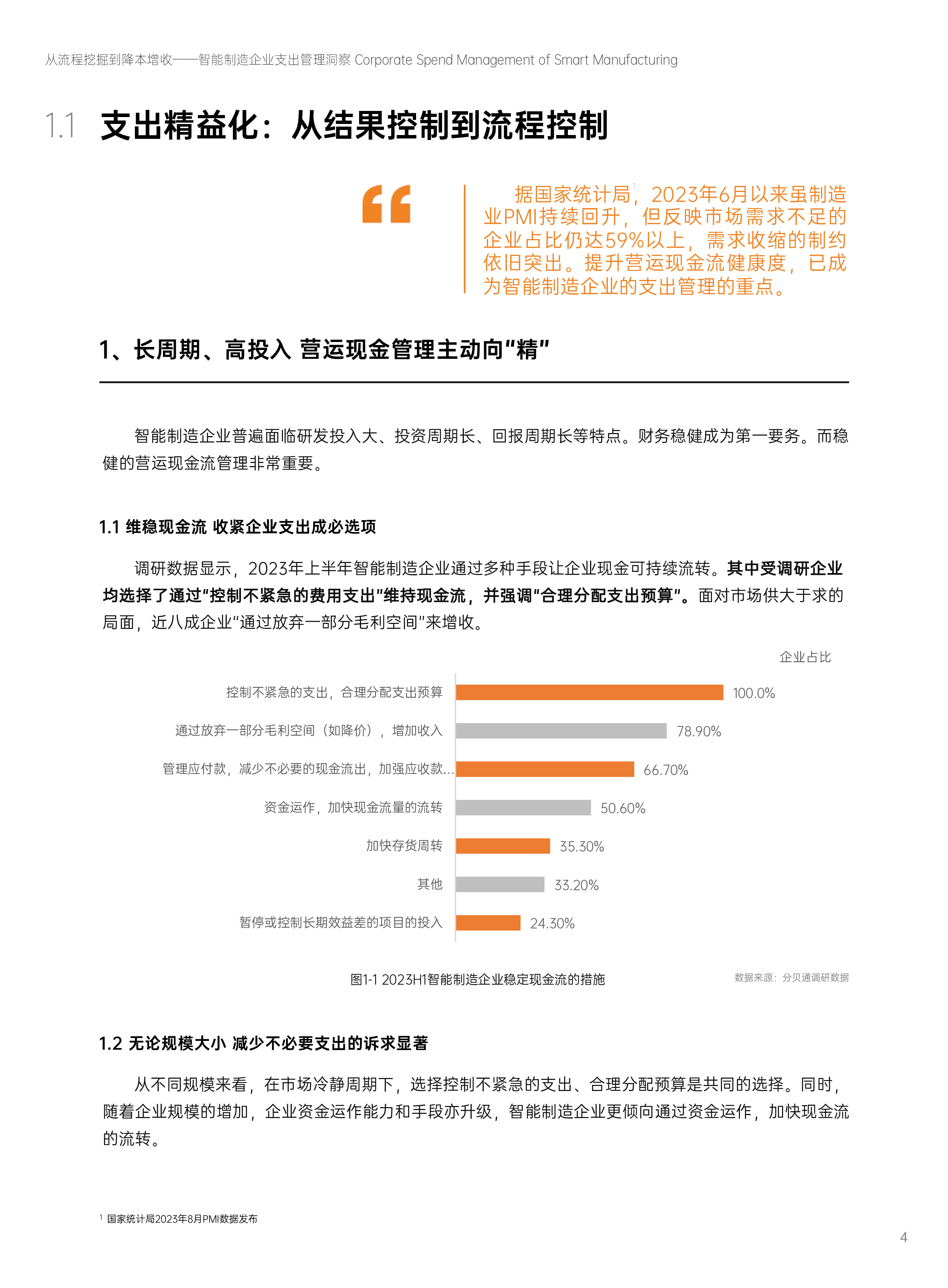 分贝通从流程挖掘到降本增收-2023上半年智能制造企业支出洞察报告27页